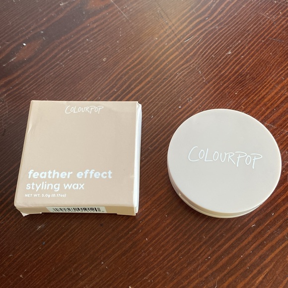 NWT ColourPop Feather Effect Styling Wax Brow Wax Tinted Brown Full Size - Picture 3 of 8